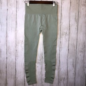 Joy Lab Cinch Ankle Legging Green Size Small High Rise